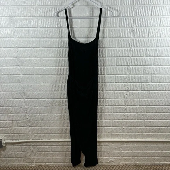 Rita Row Lina Knit Jumpsuit Black NWT Medium